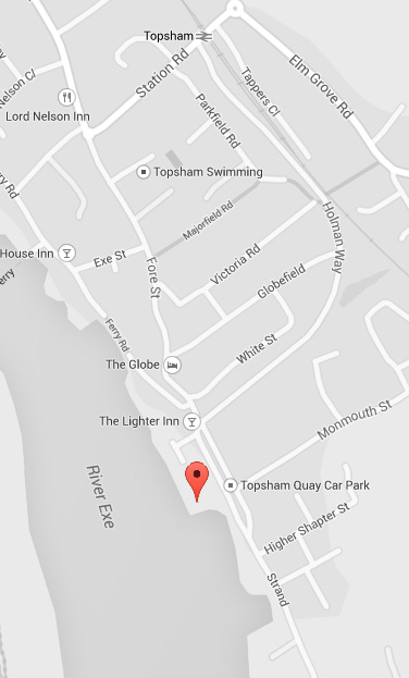 The Sail Loft Location in Topsham